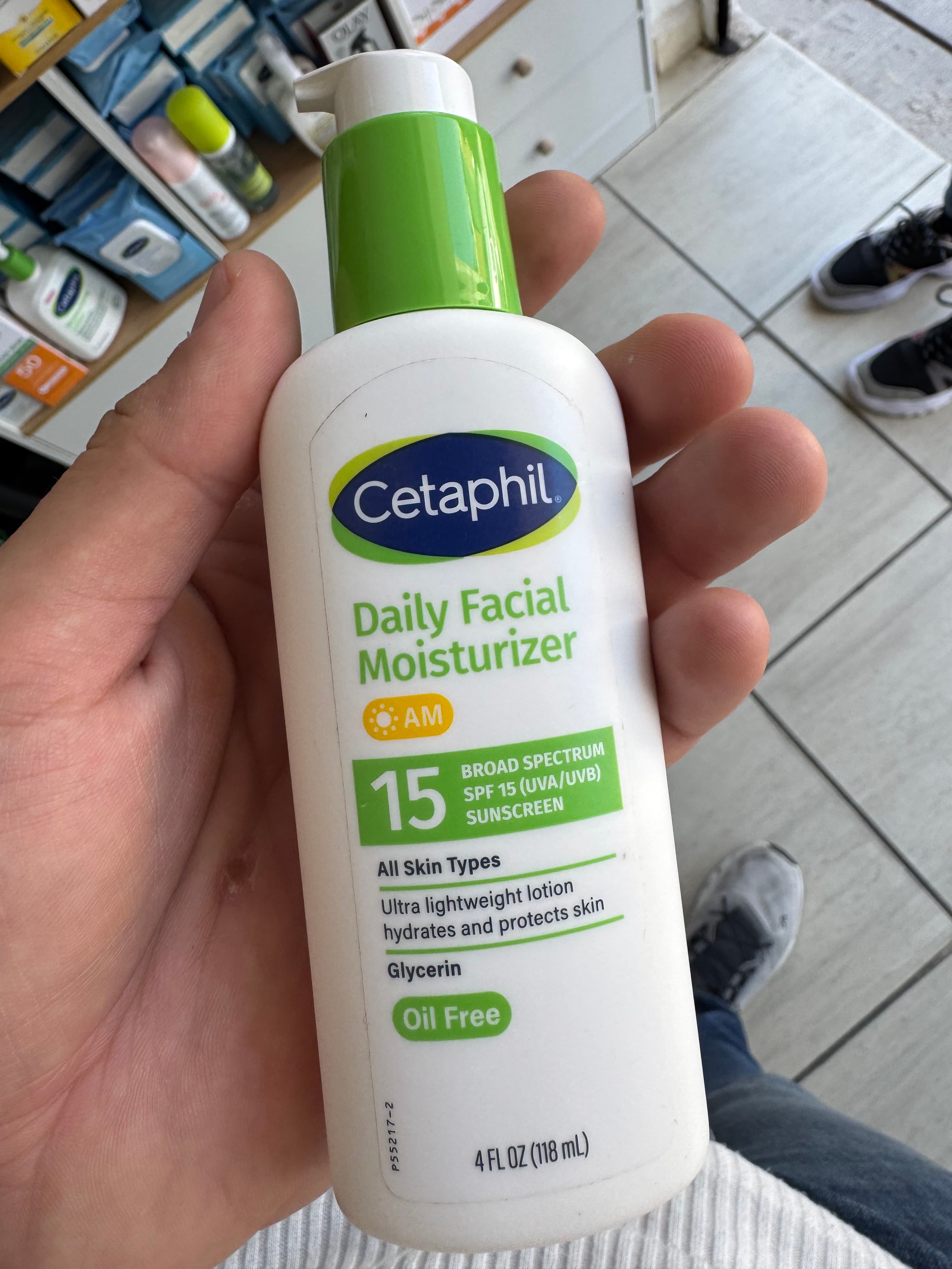 Daily facial moisturizer cetaphil de CETAPHIL