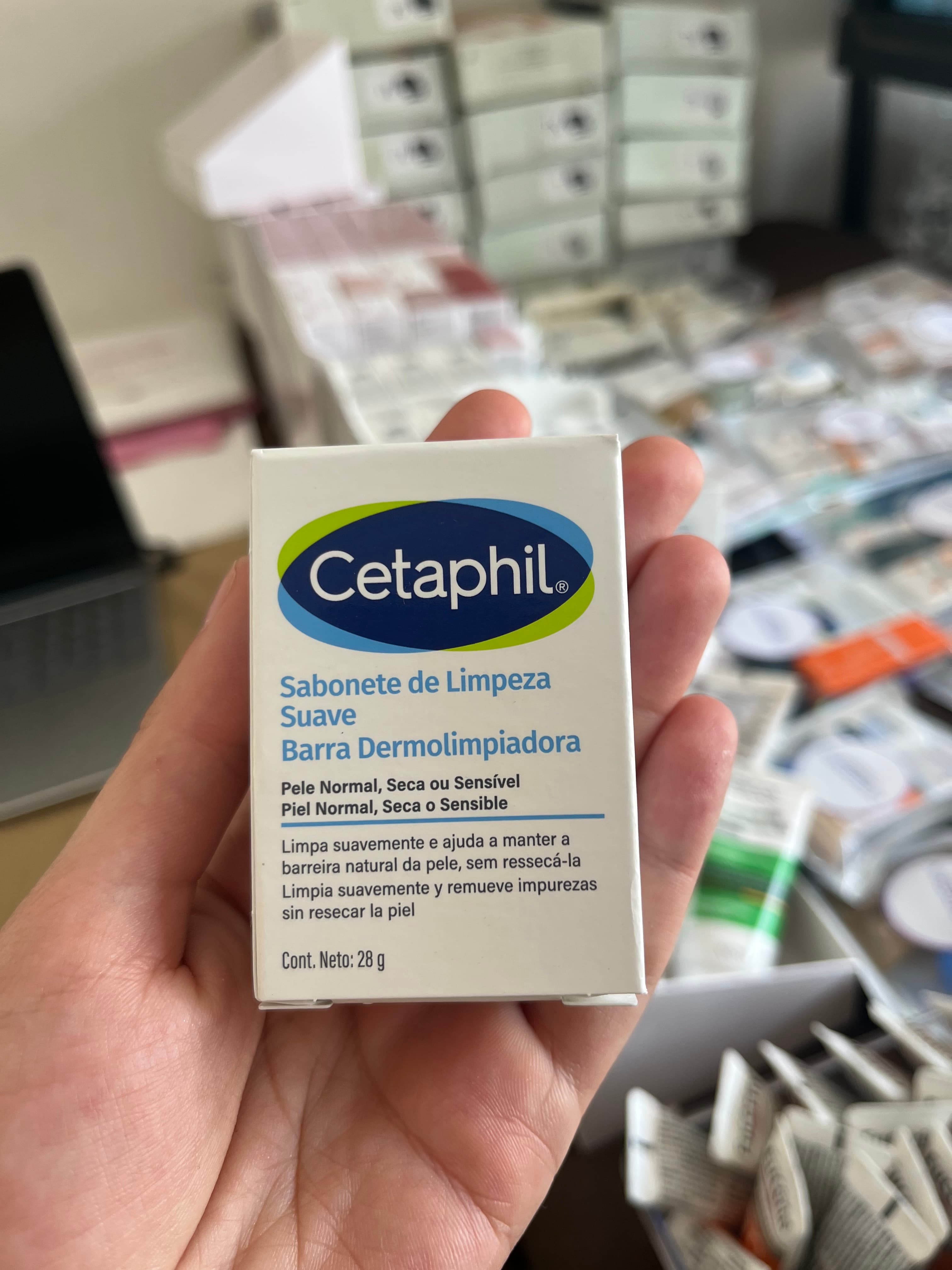 Jabón de barra cetaphil de CETAPHIL