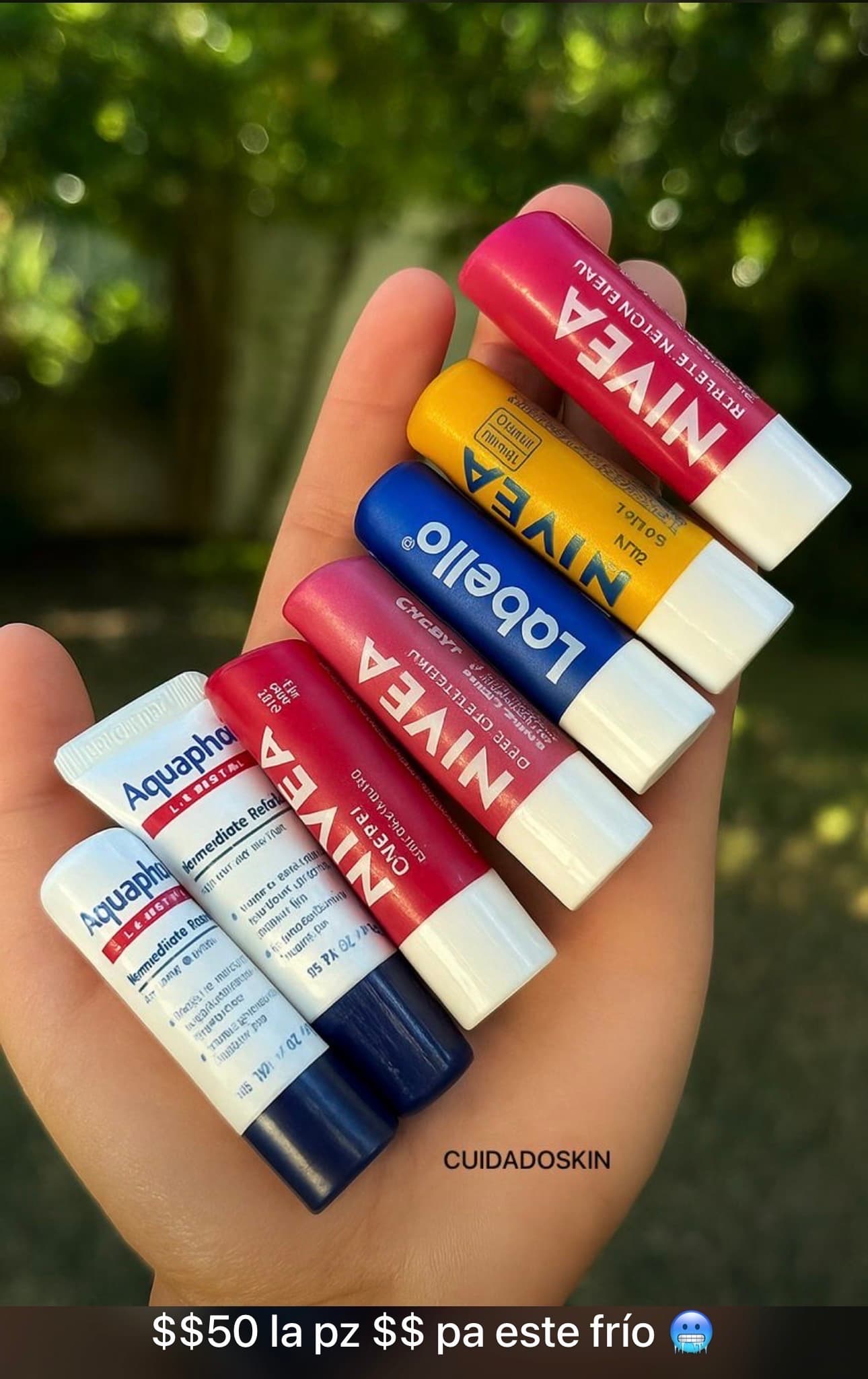 BÁLSAMOS NIVEA/AQUAPHOR de AQUAPHOR