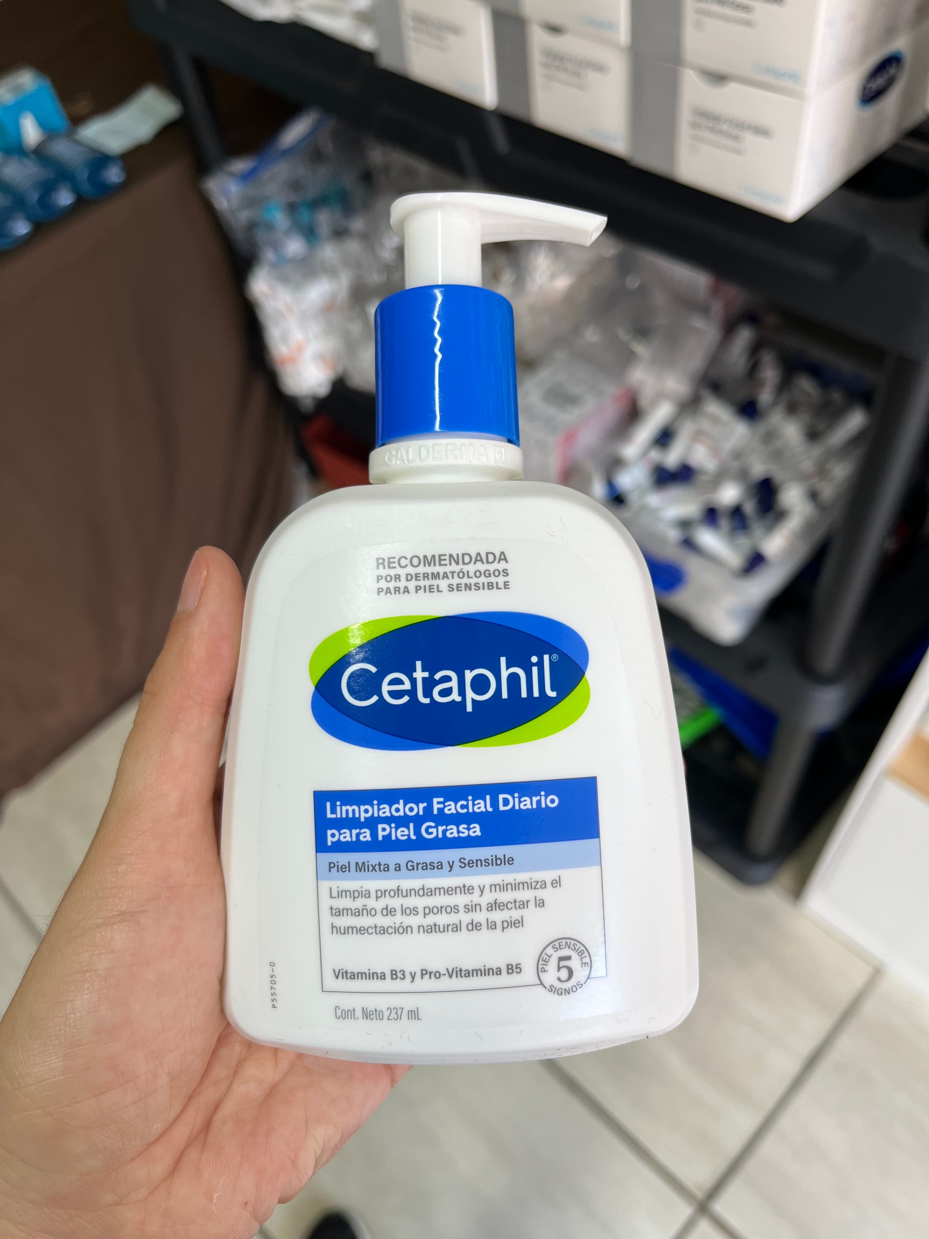 Limpiador facial piel grasa de CETAPHIL