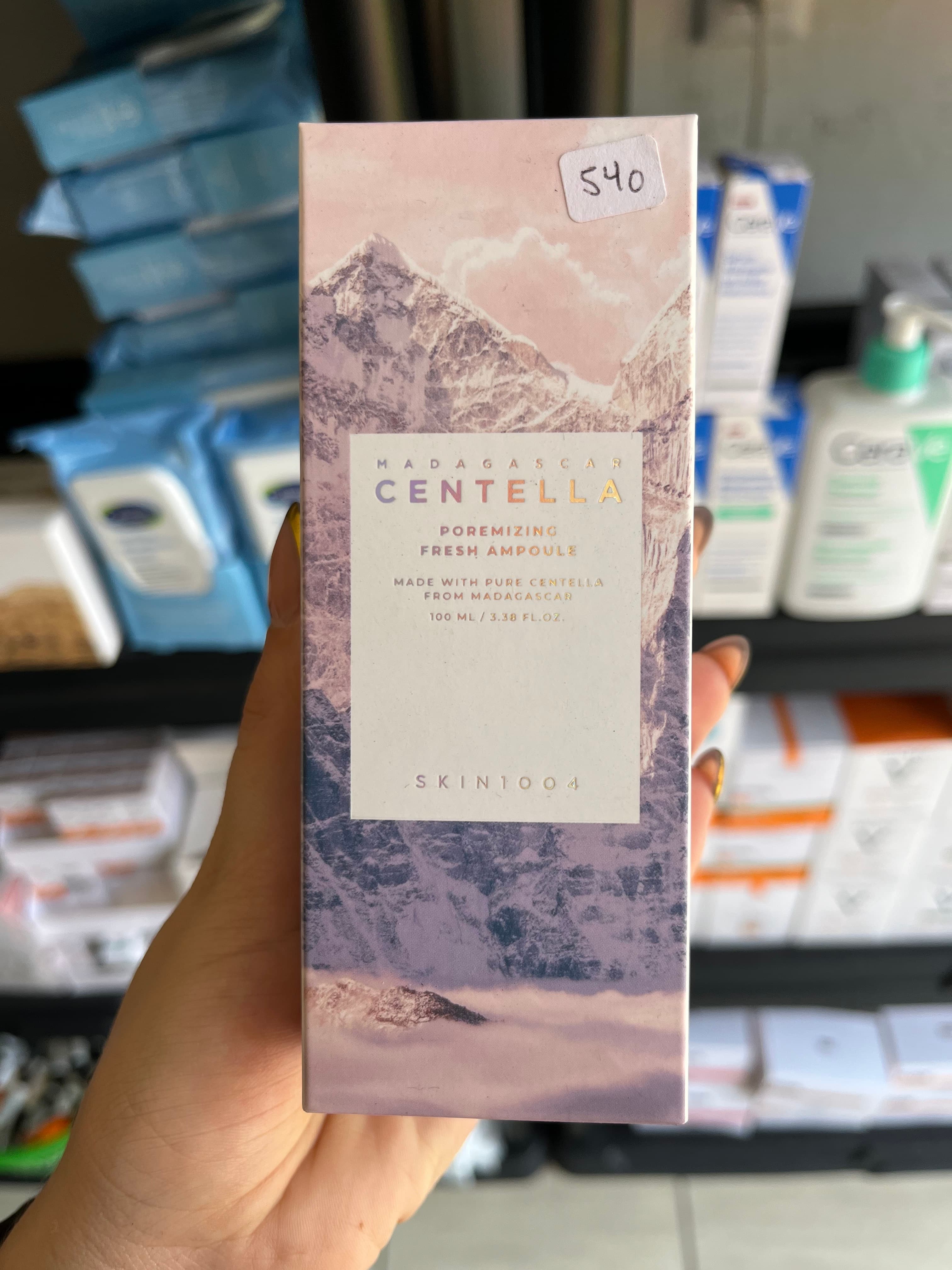 Poremizing fresh ampoule de CENTELLA